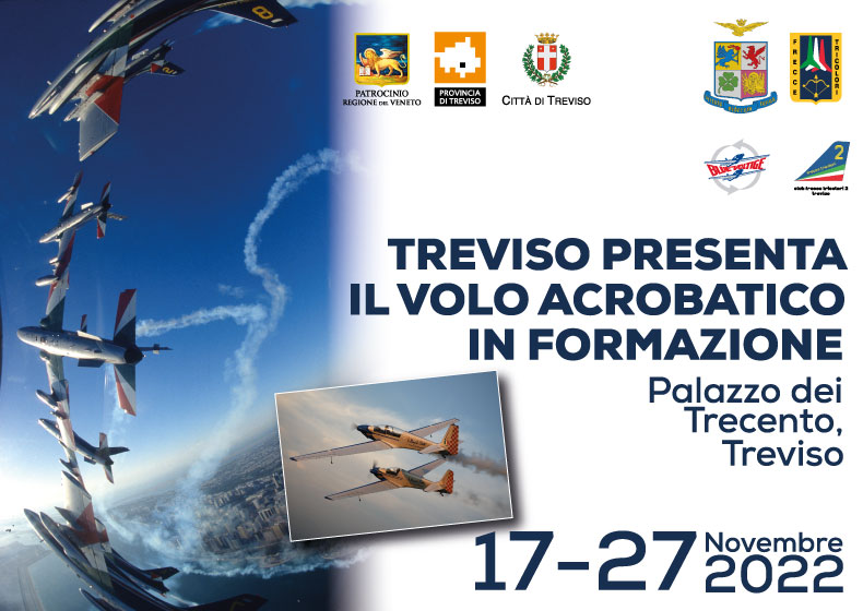 Treviso presenta il volo Acrobatico in formazione